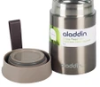 Aladdin Enjoy Füme Paslanmaz Çelik Yemek Termosu 0,40 Lt
