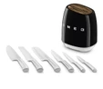 Smeg Retro Standlı Bıçak Seti Siyah Kbsf02bl 