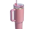 Stanley The Quencher Flowstate Tumbler Pipetli Termos Bardak 1,18 Lt Antique Pink