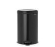 BRABANTIA 001-01- NEWICON MATT BLACK PEDALLI ÇÖP KUTUSU 5L
