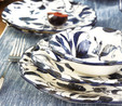 Emsan Sarmaşık 24 Parça 6 Kişilik Stoneware Yemek Takımı