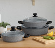 Emsan Titangranit Derin Tencere Woody 24 cm