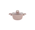 Emsan Premium-S Pro Gold Pink 7 Parça Granit Tencere Seti