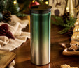 Emsan New Year Flask Termos Green 400 ml