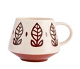 Emsan Ethnic Grass Kupa 480 ml Kahve​​​​​​​