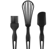 Emsan Cherry 3'lü Spatula Ve Çırpıcı Set