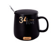 Karaca Love Siyah Küçük Kahve Mug Kupa