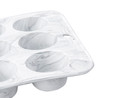 Karaca White Marble Silikon 12li Muffin Kek Kalıbı
