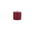 Karaca Bordo Silindir Mum 6,5x6 cm 