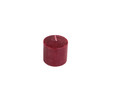 Karaca Bordo Silindir Mum 6,5x6 cm 