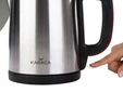 Karaca Tea Break 2 in 1 Çelik Su Isıtıcı Çay Makinesi Inox Kırmızı