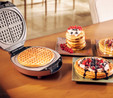 Karaca Funday Glossy Violet Çıkarılabilir Plakalı Waffle Makinesi 1000W