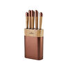 Karaca Maple Rosegold 6 Parça Bıçak Seti