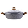 Karaca Silver Stone Granit İndüksiyon Tabanlı Pilav/Karnıyarık Tencere 30 cm