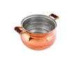Karaca Nish Copper New Tombik Bakır Tencere 21 cm