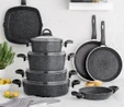 Karaca Dark Stone Biogranit Pilav/Karnıyarık Tencere 30 cm
