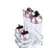 Karaca Dimple Rosegold 5 Parça Cam Salata Seti