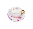 Karaca Pink Garden 6 Kişilik Kahve Fincan Takımı 90 ml