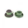 Karaca Stone Green 2 Kişilik Kahve Fincanı Takımı