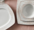 Karaca Adelya Fine Cream 60 Parça 12 Kişilik Yemek Takımı