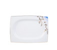 Karaca Fine Bone Blue Blush 60 Parça 12 Kişilik Yemek Takımı Kare