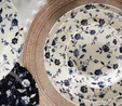 Karaca Vintage Daisy 24 Parça 6 Kişilik Porselen Yemek Takımı