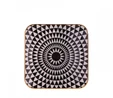 Karaca Black Gold 6lı Kare Cam Pasta Takımı