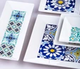 Karaca Gwen Blue 26 Parça 6 Kişilik Kahvaltı Takımı