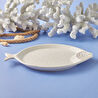 Karaca Marine Soul Balık Servis Tabağı Küçük Krem
