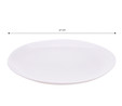 Karaca White Swan Servis Tabağı  27 cm 