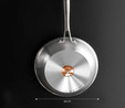 Karaca Tottori 3Ply PowerSteel Pro 316+ Çelik 316 Çelik Tava 28 cm 2