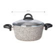 Karaca Dark Silver Biogranit Tencere 24 cm
