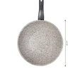 Karaca Dark Silver Biogranit Wok Tava 28 cm
