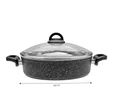 Karaca Dark Stone Biogranit Pilav/Karnıyarık Tencere 30 cm
