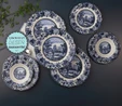 Karaca New Blue Odyssey Stoneware 24 Parça 6 Kişilik Yemek Takımı