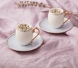 Karaca Lavander 2 Kişilik Kahve Fincanı Takımı
