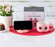 Karaca Animal Pink Holder Mug Kupa