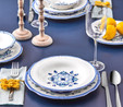 Karaca Gökçe 24 Parça 6 Kişilik Stoneware Yemek Takımı
