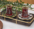 Karaca Ekose 6 Kişilik Çay Seti