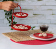 KARACA EVA KIRMIZI KATLI KURABİYELİK