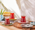 Karaca Happiness 12 Parça 6 Kişilik Çay Seti