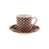 Karaca Leny Renkli 6 Kişilik Kahve Fincanı Takımı 80 ml