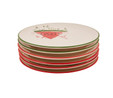 Karaca Fruits 6 Kişilik Pasta Takımı