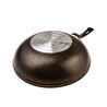 Karaca Biogranit Blackgold Wok ve Grill Tava Set