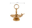 Karaca Birdy Gold Tek Katlı İkramlık 16cm