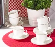 Karaca Zoya 6 Kişilik Kahve Fincanı Takımı 85 ml