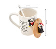Karaca New Penguin Wiht Spoon Mug Np22 375 ml