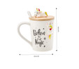 Karaca New Year Unicorn With Spoon Mug Np22 375 ml