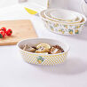Karaca Lemon Oval Fırın Kabı 18 cm