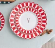 Karaca Aries Kırmızı Tatlı Tabağı 19 cm